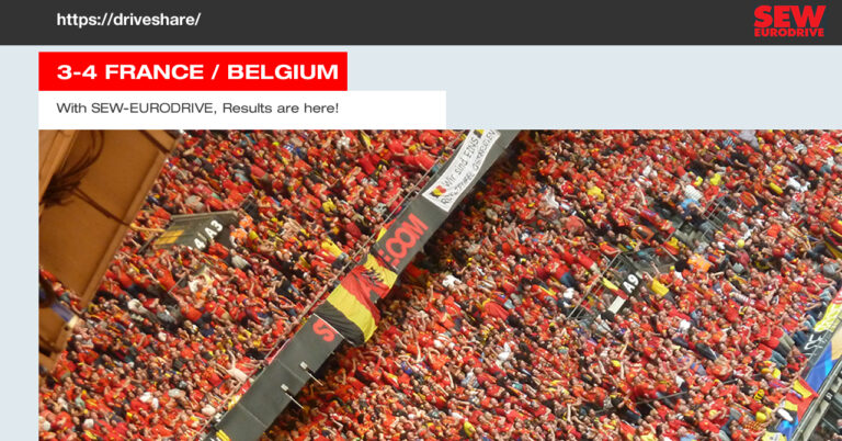 Internal communication — Client event on a TV screen