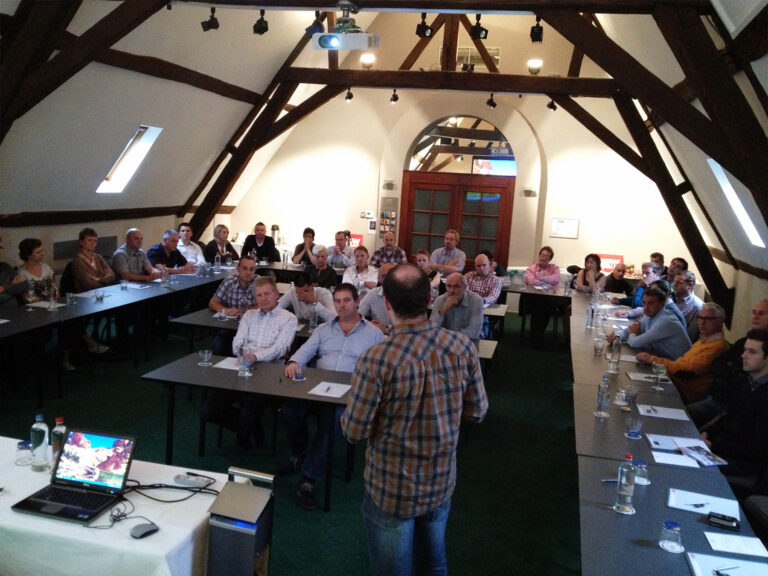 Seminarie tijdens een opendeurdag in Marche-en-Famenne