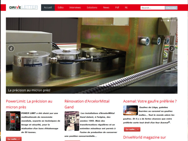 Digitale versie van het magazine DriveLetter op een aparte website