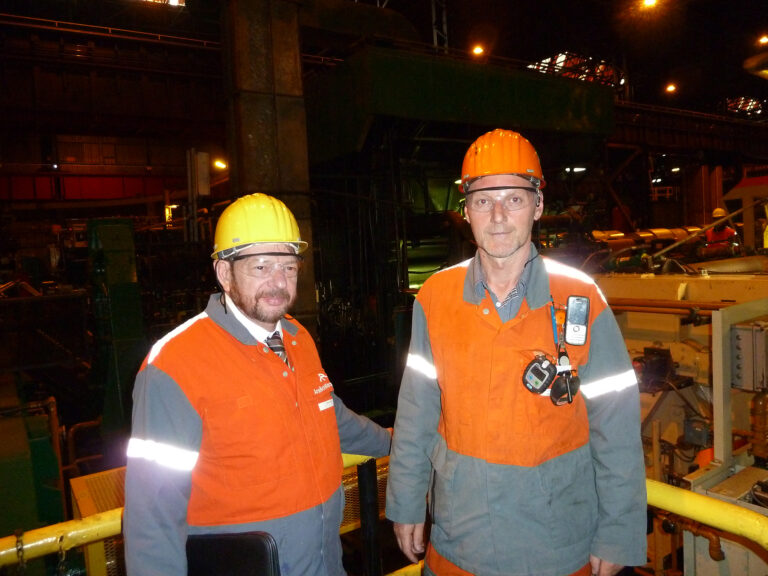 Interview met Fons Calders bij ArcelorMittal Gent voor het magazine DriveLetter
